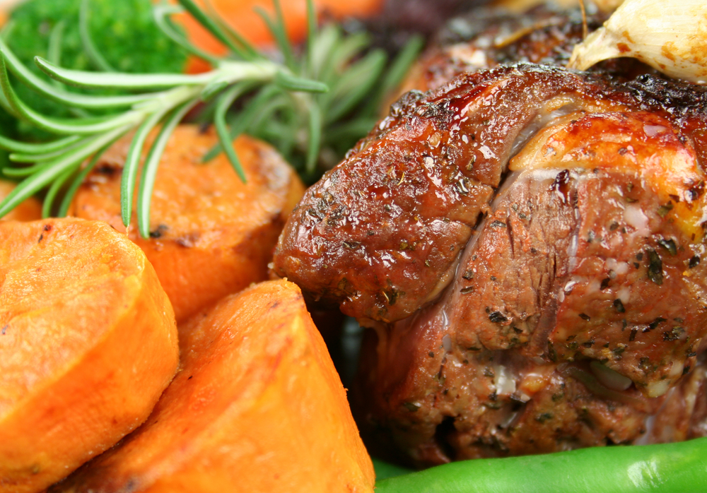 Marinated baked Lamb with sweet potato mash - Health Mates Fitness Centre